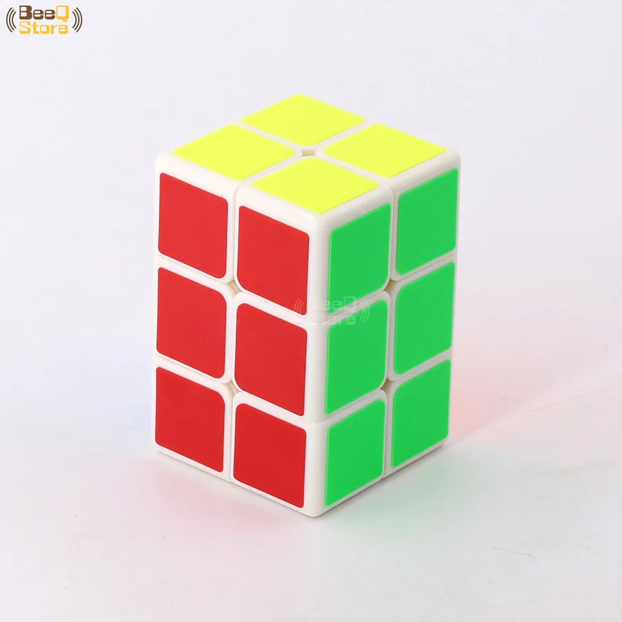 QiYi 2x2x3 Magic Cube Белый/Черный Стикеры Скорость Логические кубики Детские веселые развивающие игрушки для дети 223 развивающие игрушки