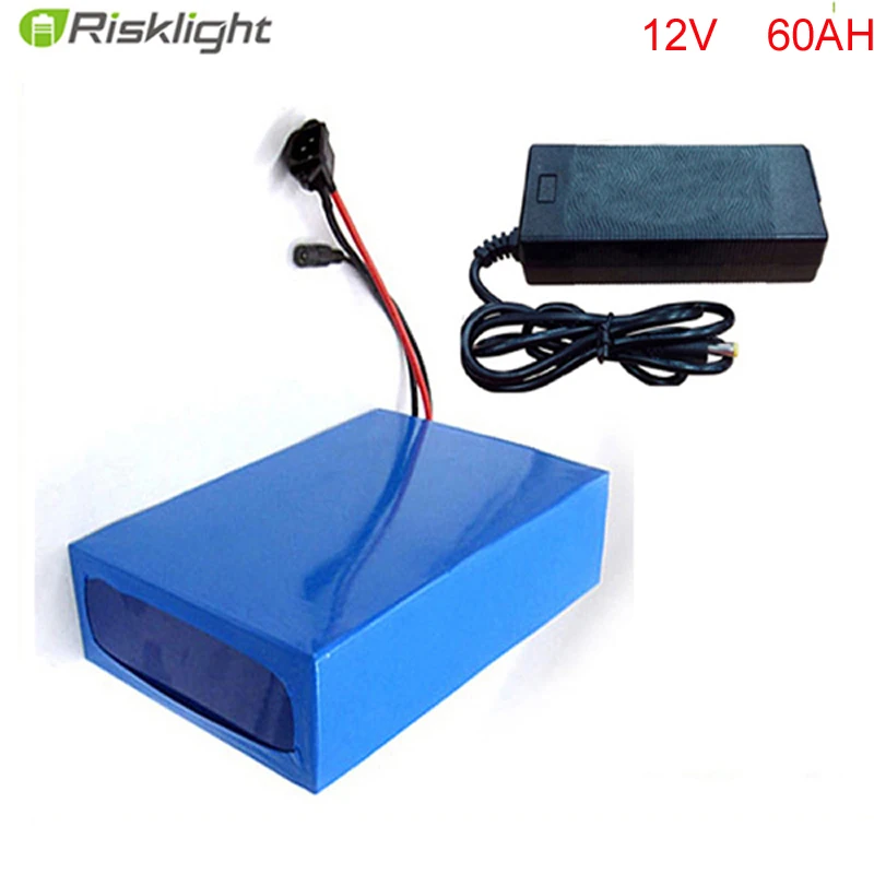 

12V 60ah Rechargeable Lithium ion Battery Portable Small Battery Pack for Led Strips/Christmas Light/electric bike
