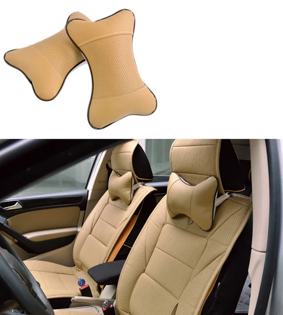 Car Headrest Pillow Neck For Jeep Renegade Wrangler JK Grand Cherokee