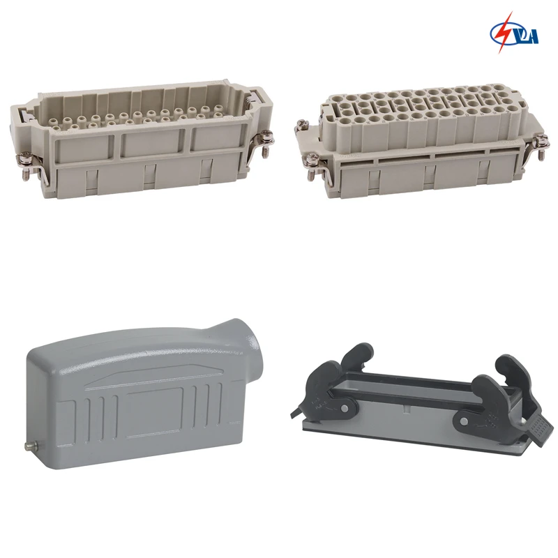 

HEE-046 46pins current 16a voltage 500v/600v heavy duty connector