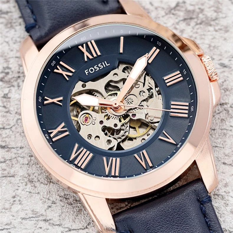 Brand Mewah Retro Bisnis Mekanis Watch 