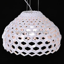 Черный/белый/прозрачный Современный улей подвеска гнездо подвесной светильник PLL-14