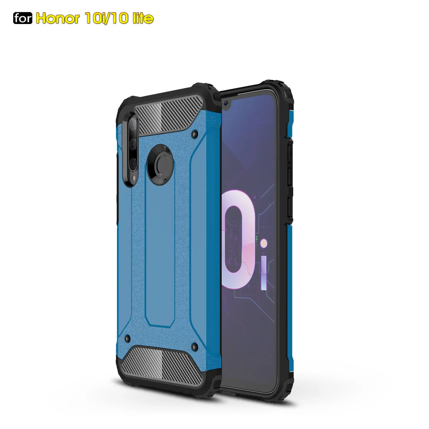 

Honor10Lite HRY-L21 HRY-L22 Armor Case Huawei HRY-LX1T Cover 6.21" Honor20i HRY-TL00T Phone Cover Honor 20i HRY-AL00T Phone Case
