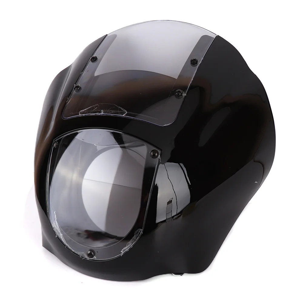 

Detachable Quarter Headlight Fairing Kit For Harley Sportster FXR 1986-1994 Dyna 1995-2005 For Harley 883 Fat Bob Super Glide