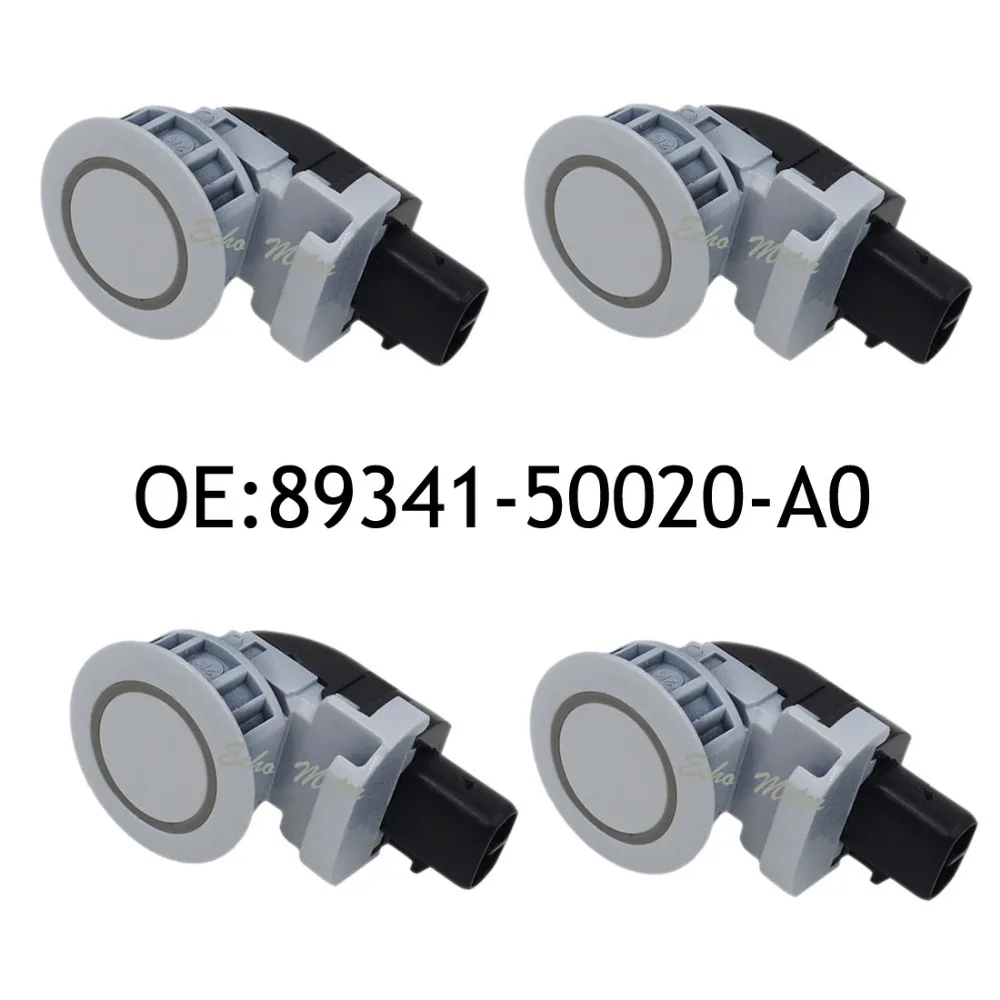 New 4pcs 89341-50020-A0 Ultrasonic PDC Parking Sensor For Toyota Celsior 2004-2006 89341-50020 White Parking Sensor System