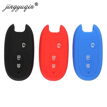 Keyforkess 2/3/4 pulsanti custodia portachiavi in Silicone per SUZUKI Grand Vitara New Swift Jimny SX4 Alto Wagon R copertura supporto remoto automatico - Jingyuqin 2 3 4 pulsanti custodia portachiavi in Silicone per SUZUKI Grand Vitara New Swift