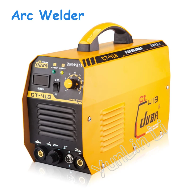 Arc Welder Inverter IGBT DC 3 in 1 TIG/MMA Plasma Cutting Machine 220V Argon Portable Electric Tig Welding Equipment CT-418