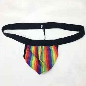 Mens String Pouch Thong G3004 Backless Pouch Stars and Stripes Flag Rainbow Striped prints QianNiaoDao
Mens String Pouch Thong G3004 Backless Pouch Stars and Stripes Flag Rainbow Striped prints QianNiaoDao
