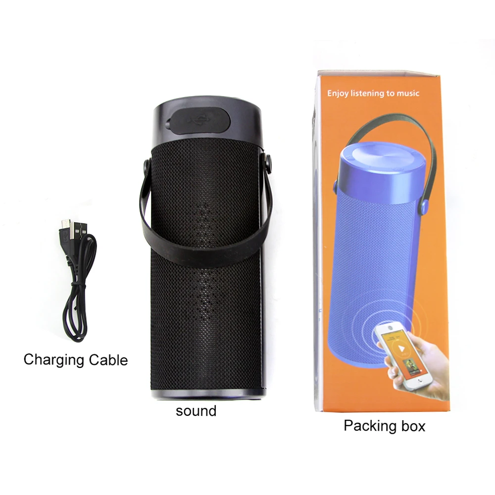 Portable High Power Bluetooth Speaker Subwoofer Sound Box Music Column Wireless Computer Speakers Boombox Acoustic System