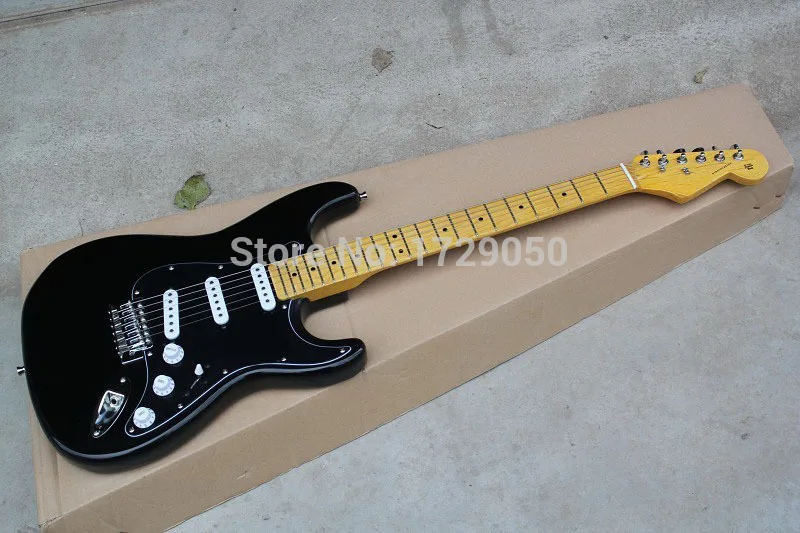 

Best Price China guitar factory custom 100% New st black Electric Guitar 1112