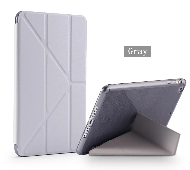 Чехол для Apple iPad mini 1 2 3 ZAIWJ ТПУ смарт чехол с подставкой сна/пробуждения