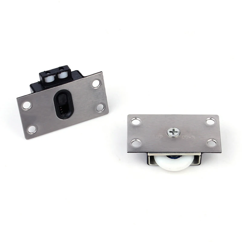 Hardware Locks 30mm Dia Nylon Wheel Cabinet Sliding Door Window