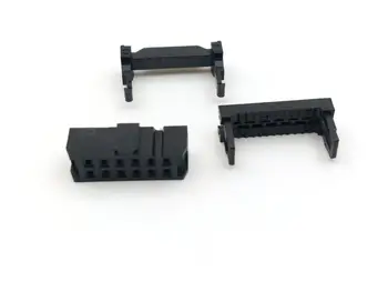 

200pcs IDC Socket FC-10P 2.54mm IDC connector 12 pin Cable Socket 10P 2X6P IDC