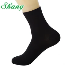 Bamboo Water Shang, женские чёсаные красивые хлопковые носки, яркие однотонные шелковые носки, повседневные женские милые носки, lq-42