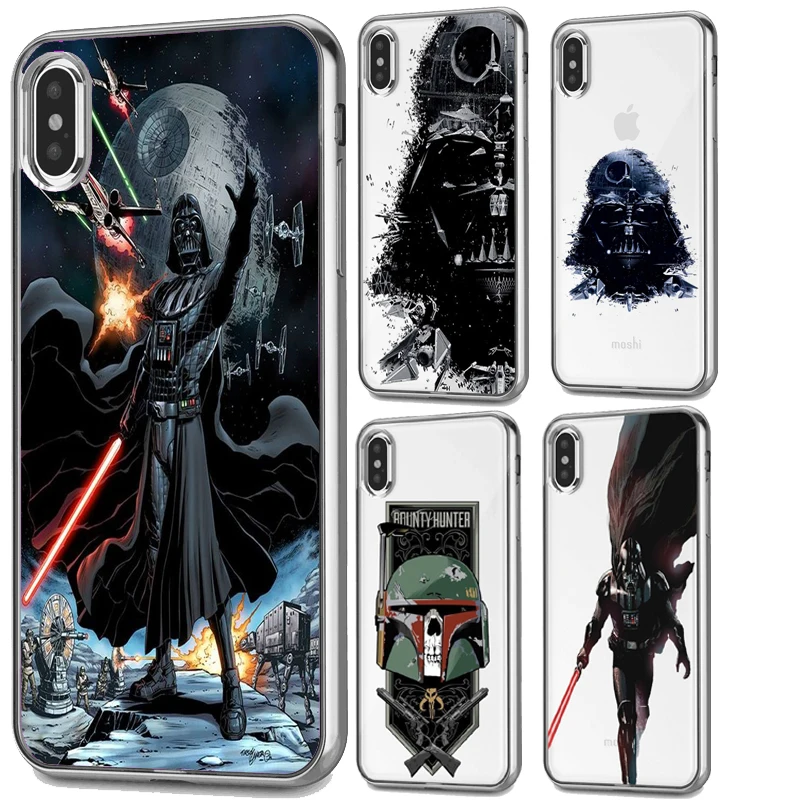 Звездные войны R2D2 BB8 Штурмовик кофе Дарт Вейдер чехол для телефона iphone XS MAX 6 7 8 6S PLUS