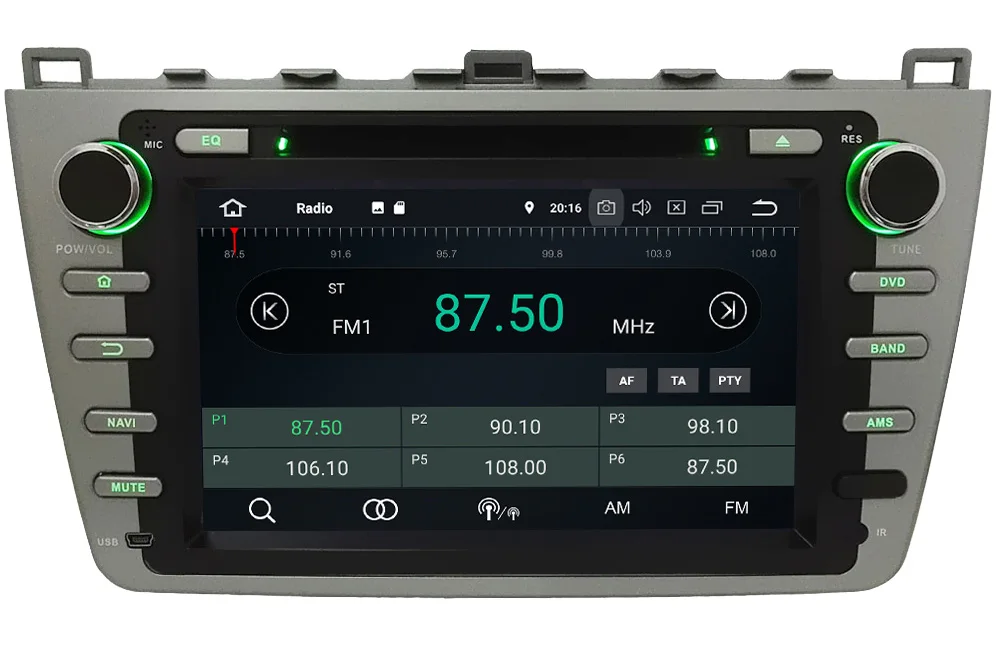 Sale KLYDE 8" 4G WIFI Android 8 Octa Core 4GB RAM 32GB ROM Car DVD Multimedia Player For Mazda 6 Ultra Ruiyi 2008 2009 2010 2011 2012 2