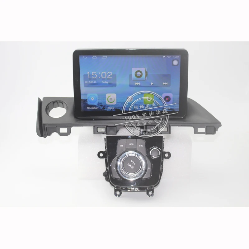 Cheap HACTIVOL 9" Quad core car radio gps navigation for 2017 Mazda ATENZA android 7.0 car DVD video player with 1G RAM 16 G ROM 3