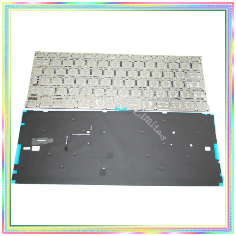  Brand new AZERTY FR French France Keyboard with Backlight for Macbook Air 13.3