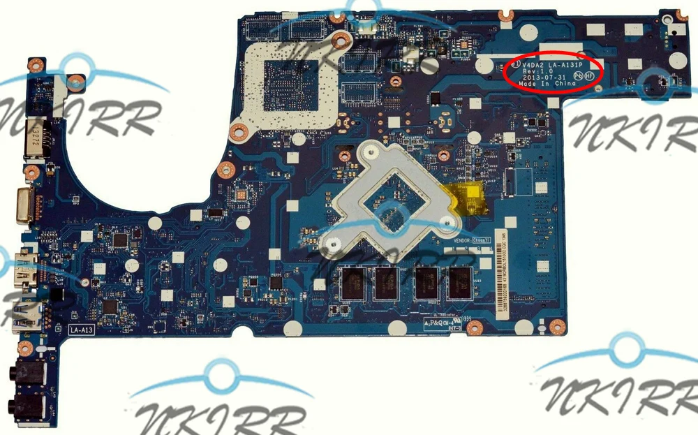  V4DA2 LA-A131P NBVAF11005 NB.VAF11.005 I3 CPU 4GB RAM motherboard for ACER TravelMate P645 P645-MG