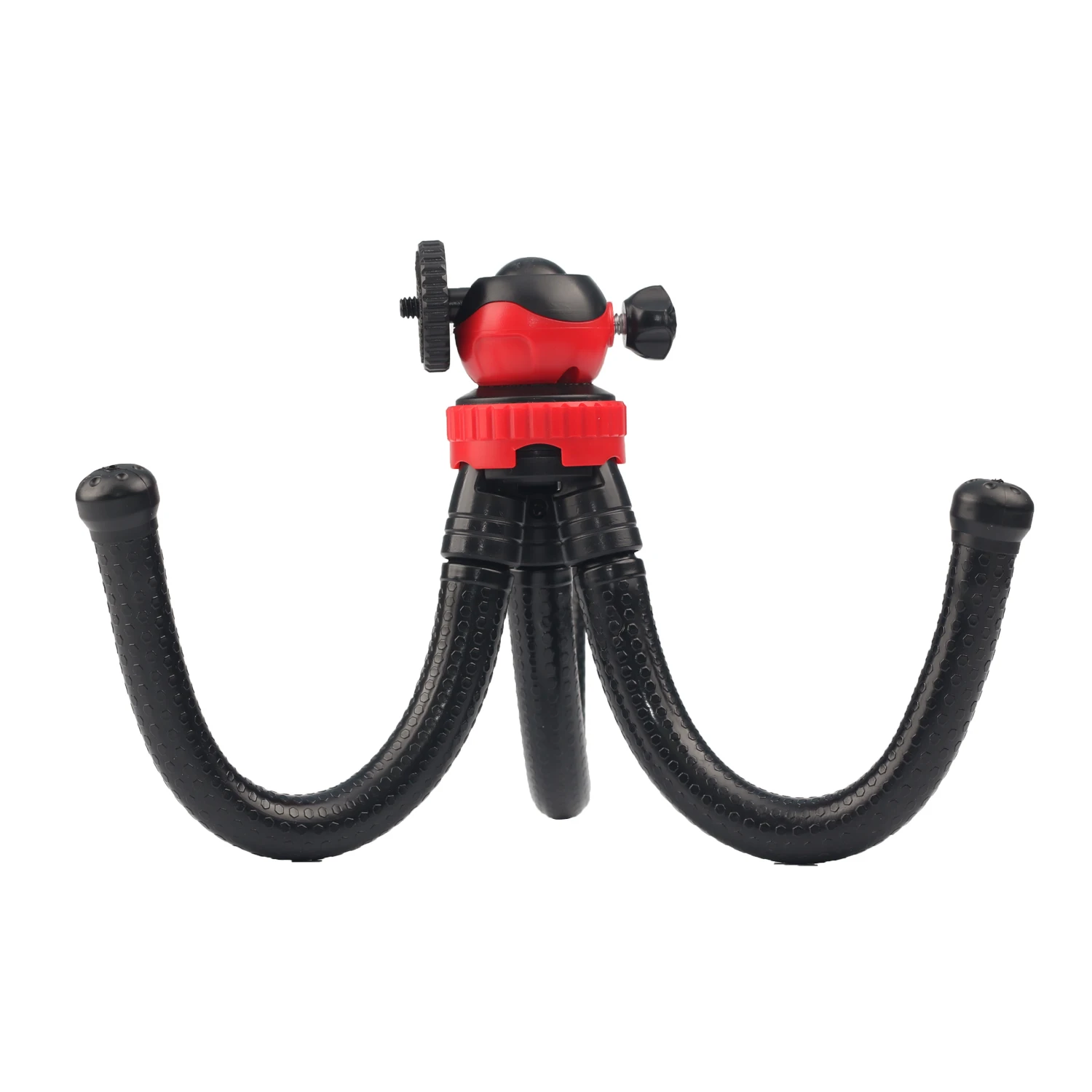 Гибкий мини-штатив Octopus Stand Gorilla Pod 1/" для Gopro Hero camera Phone полная гибкость из жесткого пластика черного цвета