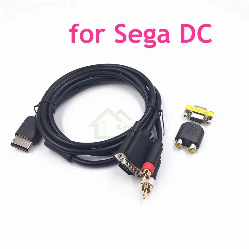 High Definition VGA Cable Sound Adapter RCA HD Box PAL NTSC Cable for