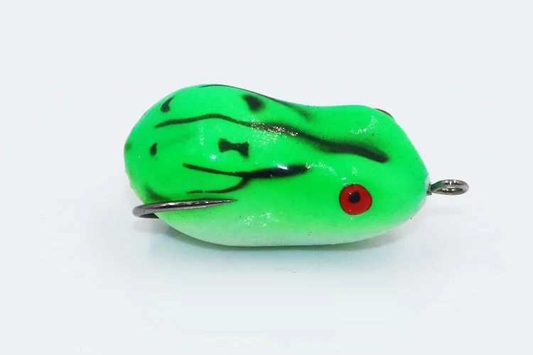 Fishing lure 1pcs 4cm 5cm Soft wobblers silicone Floating Frog lure Artificial Bait For Bass Snakehead accessories pesca