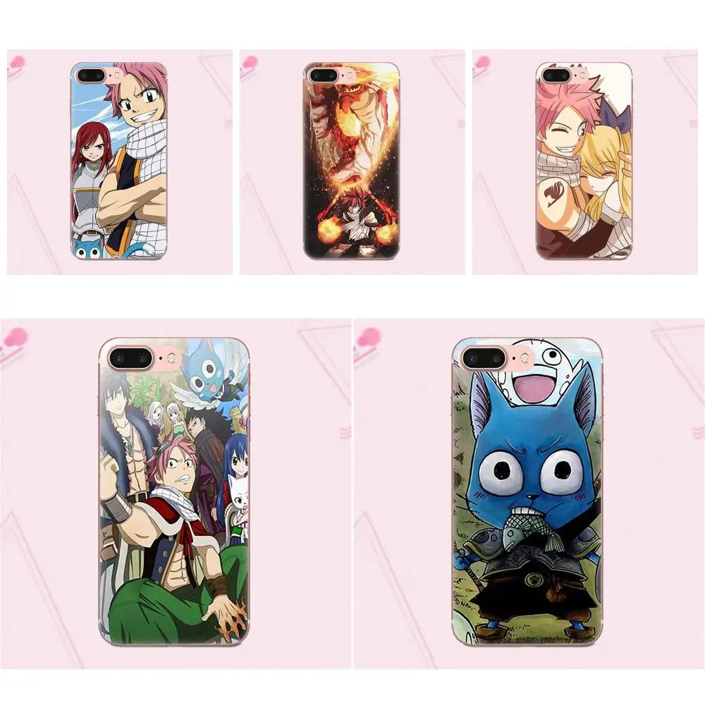 

Fairy Tail Erza Natsu Lucy For Xiaomi Redmi 5 4A 3 3S Pro Mi4 Mi4i Mi5 Mi5S Mi Max Mix 2 Note 3 4 Plus TPU Case Coque Cover