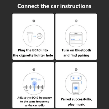 

Car Handsfree Wireless Bluetooth Kit FM Transmitter LCD Car MP3 Player USB Charger FM Modulator Car Accessories CB