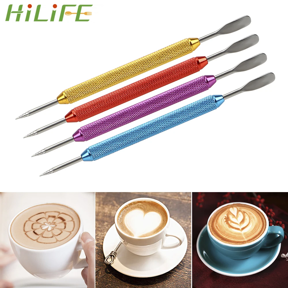 HILIFE латте пеношпатель кофейная посуда Бариста инструмент 1 шт. нержавеющая сталь