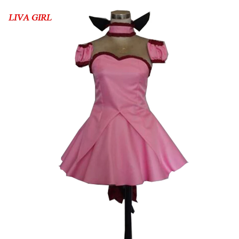 Tokyo Mew Mew Ichigo Momomiya Summer School Uniform Dress Cosplay Costume