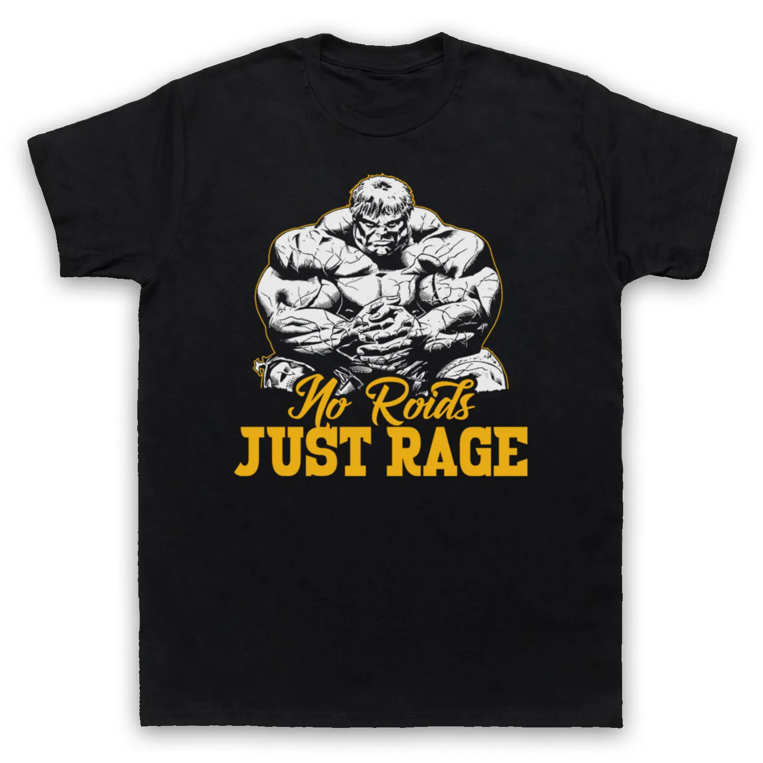 2019 حار بيع الصيف نمط لا ROIDS فقط الغضب كمال الاجسام رفع الاثقال شعار رجل إمرأة الاطفال تي شيرت المحملة قميص