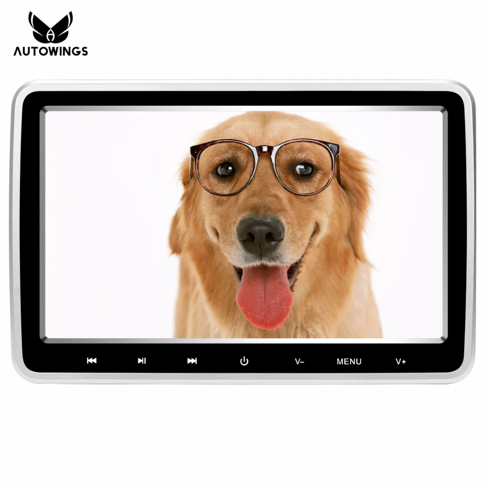 

10 Inch 1024*600 Car Monitor Headrest DVD Video Player TFT LCD Car Portable Television Monitor Built-in Speaker FM/USB/SD/HDMI