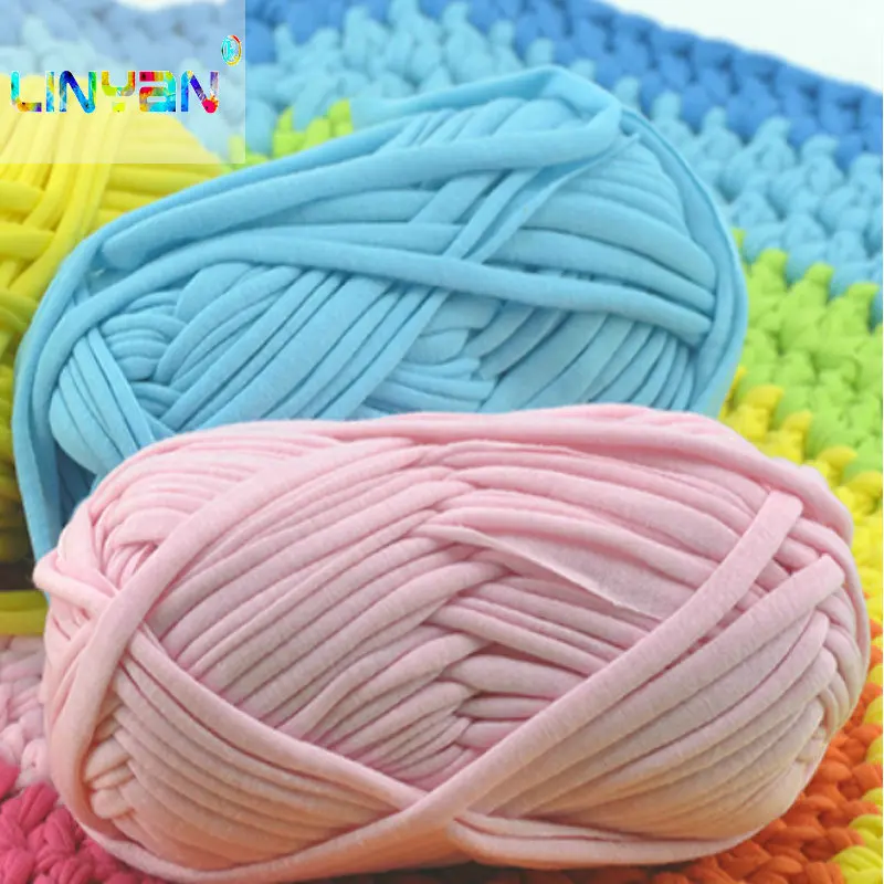 

Wholesale 200G/Lot 100% dacron Knitwear Hand Knitting Yarn For Knitting & Crocheting Thick Trevor shag Cloth hook package t50