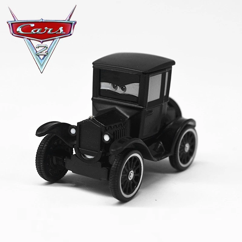 Disney Pixar Cars 2 Lizzie Diecast alloy Toy Car model for children gift 1:55 Loose Brand New In Stock