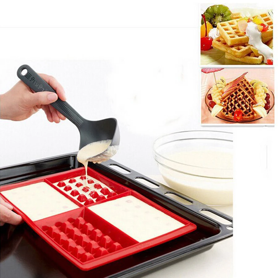 High Quality Waffle Makers for Kids Silicone Cake Mould Waffle Mould
