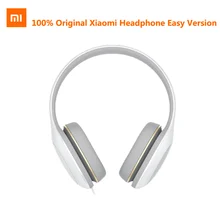 Оригинальные наушники Xiao mi, простая версия, 3,5 мм, стерео музыка, Hi-Fi, mi гарнитура, удобные, лёгкие наушники, наушники с шумоподавлением