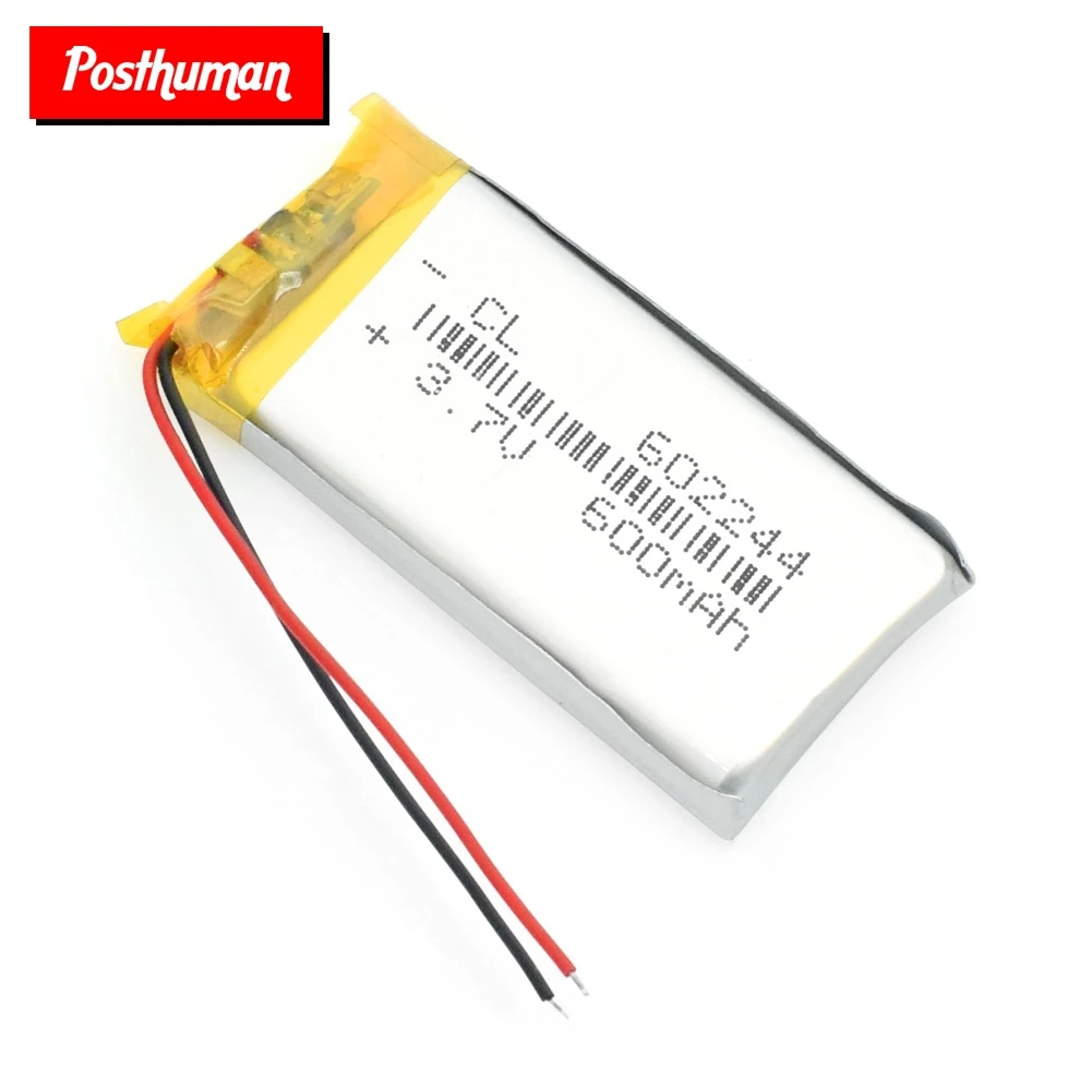 

Polymer battery 600 mah 3.7 V 602244 smart home MP3 speakers Li-ion battery for dvd,GPS,mp3,mp4,mp5 cell phone,speaker