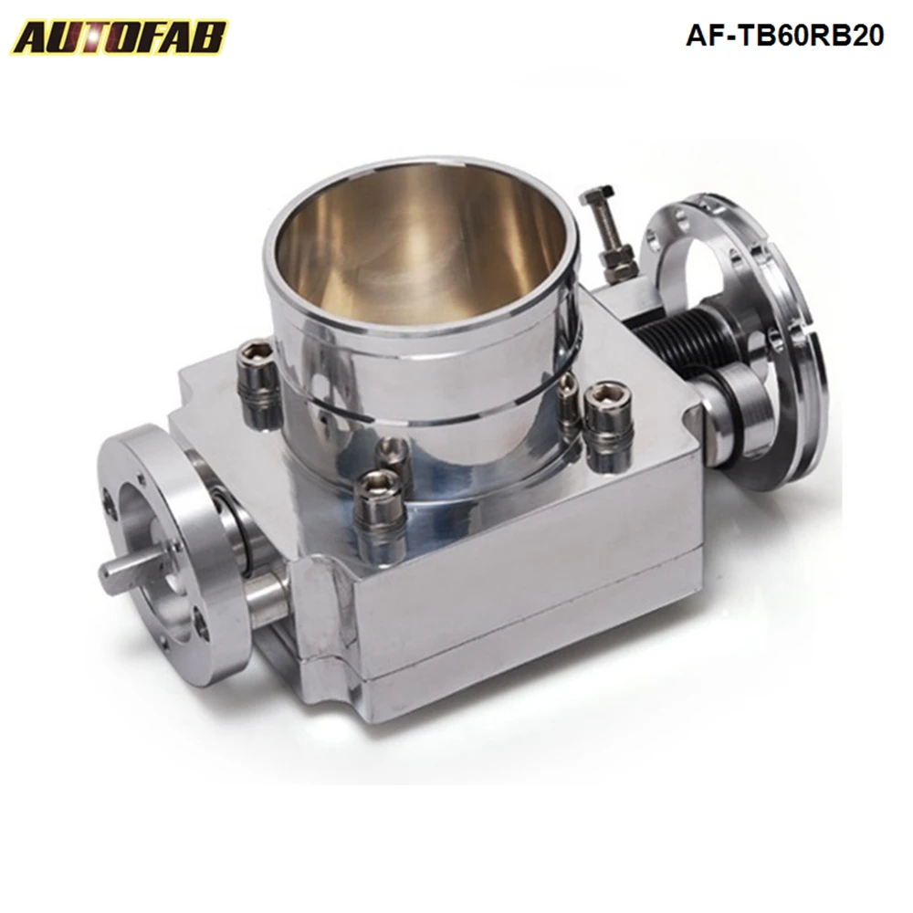 High Performance Aluminum Throttle Body For Nissan RB20 65mm Aluminum Turbo Throttle Body AF-TB60RB20