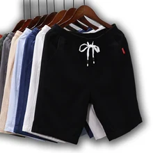 Dtsrzg Летние повседневные шорты Для мужчин хлопок Мода Стиль Для мужчин шорты-бермуды пляжные 7 цветов шорты плюс Размеры M-5xl короткие для мужчин