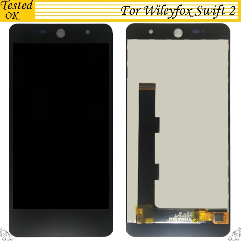 Tested For Wileyfox Swift 2 lcd Touch screen+ LCD Screen Display Assembly Plus Smartphone Replacement | Мобильные телефоны и