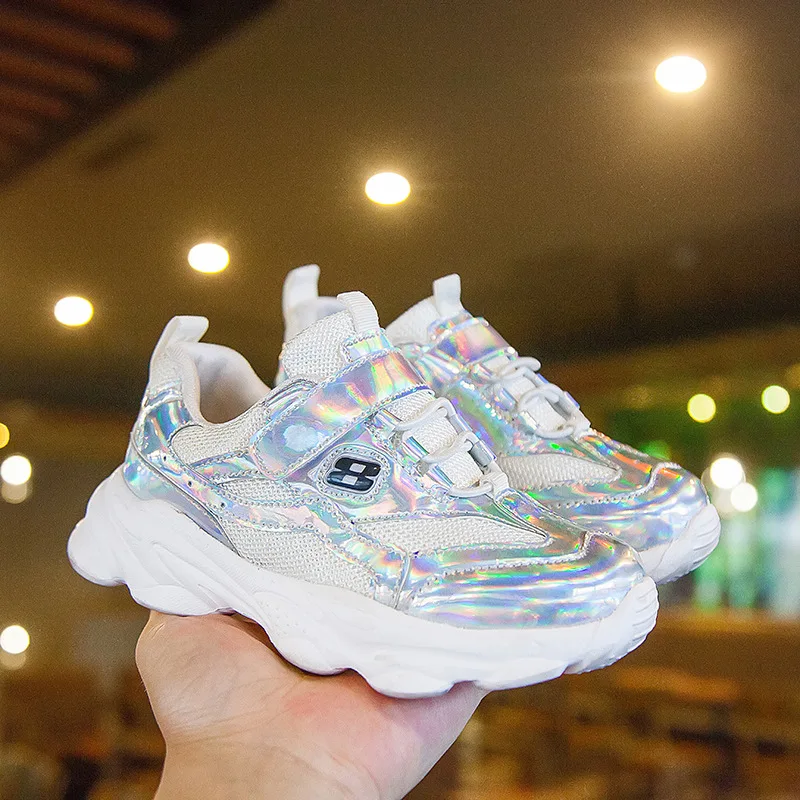 

Summer Breathable Kids Dad Shoes Fashion Air Mesh Casual Shoes Children Sneakers For Boy Girl Sport Shoe