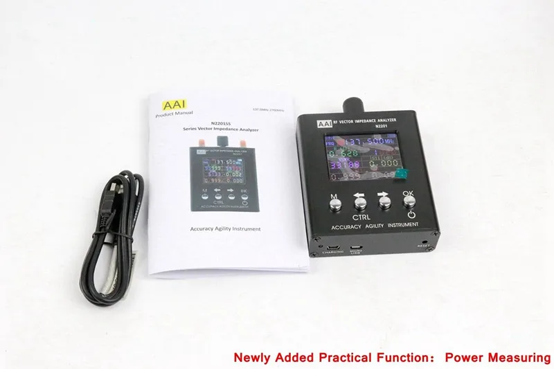 N2201SS UV RF Vector Impedance ANT SWR Antenna Analyzer ...