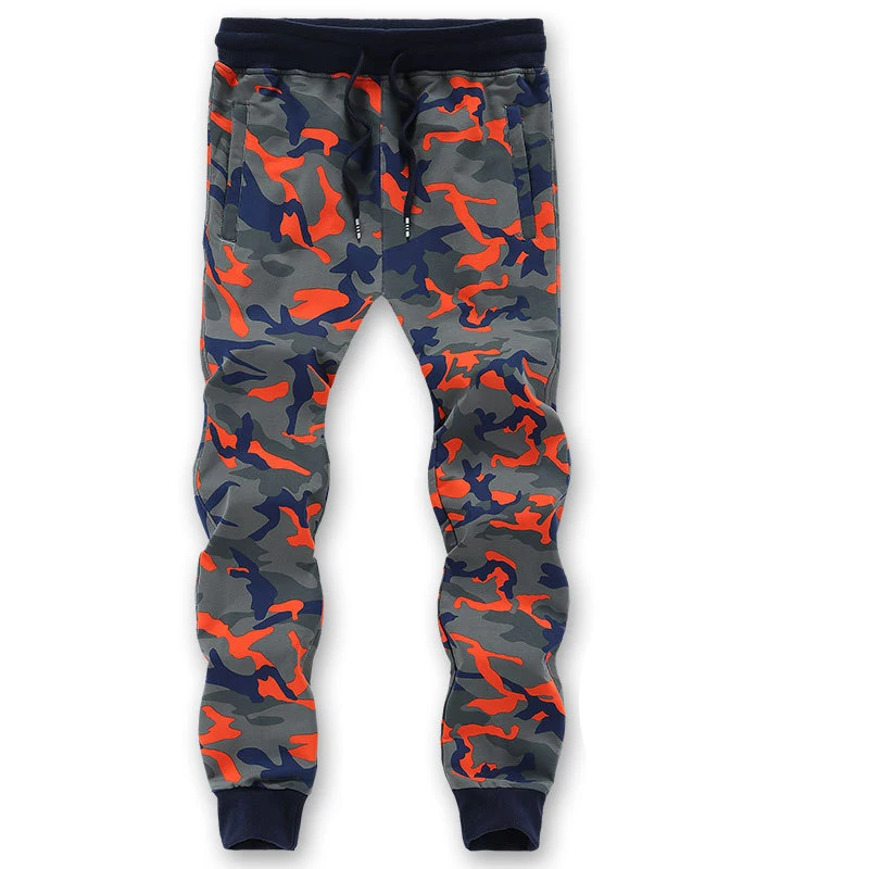  L-6XL 7XL 8XL=52.54 Inch Waist 95% Cotton Camouflage Sweatpants Men Trousers Sweat pants 2019 New A