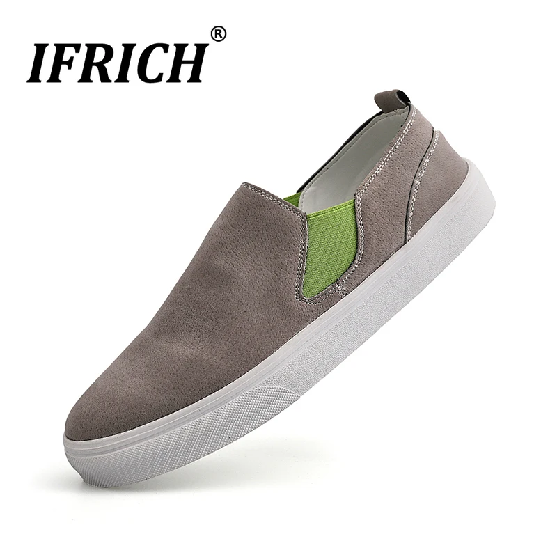 

Spring Autumn Men Pu Leather Shoes Designer Slip On Casual Slip On Shoes Comfortable Platform Men Shoe Fashion Casual Sneakers