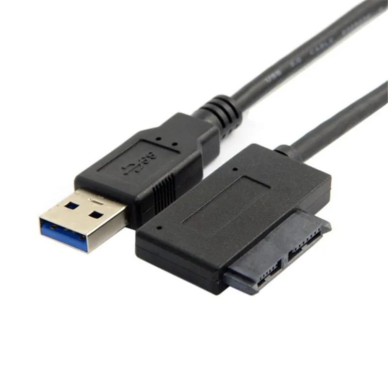 USB 3 0 до 7 + 6 13Pin SATA ноутбук CD/DVD ROM Оптический привод адаптер кабель|Кабели для