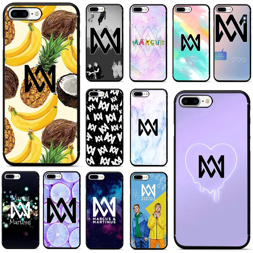 

Marcus & Martinus M & M Soft TPU Phone Case for iPhone 5 5s 6 6s 7 8 Plus X XR XS MAX