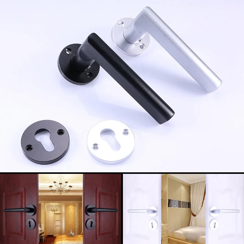 

Newest Aluminium Alloy Door Lock Set Home Security Handle Keyed Entry Entrance Locks Kit