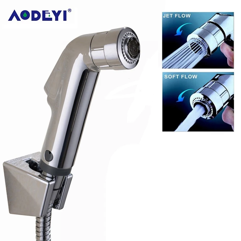 AODEYI двойной режим Toliet биде ручной портативный опрыскиватель Shattaf туалетный душ