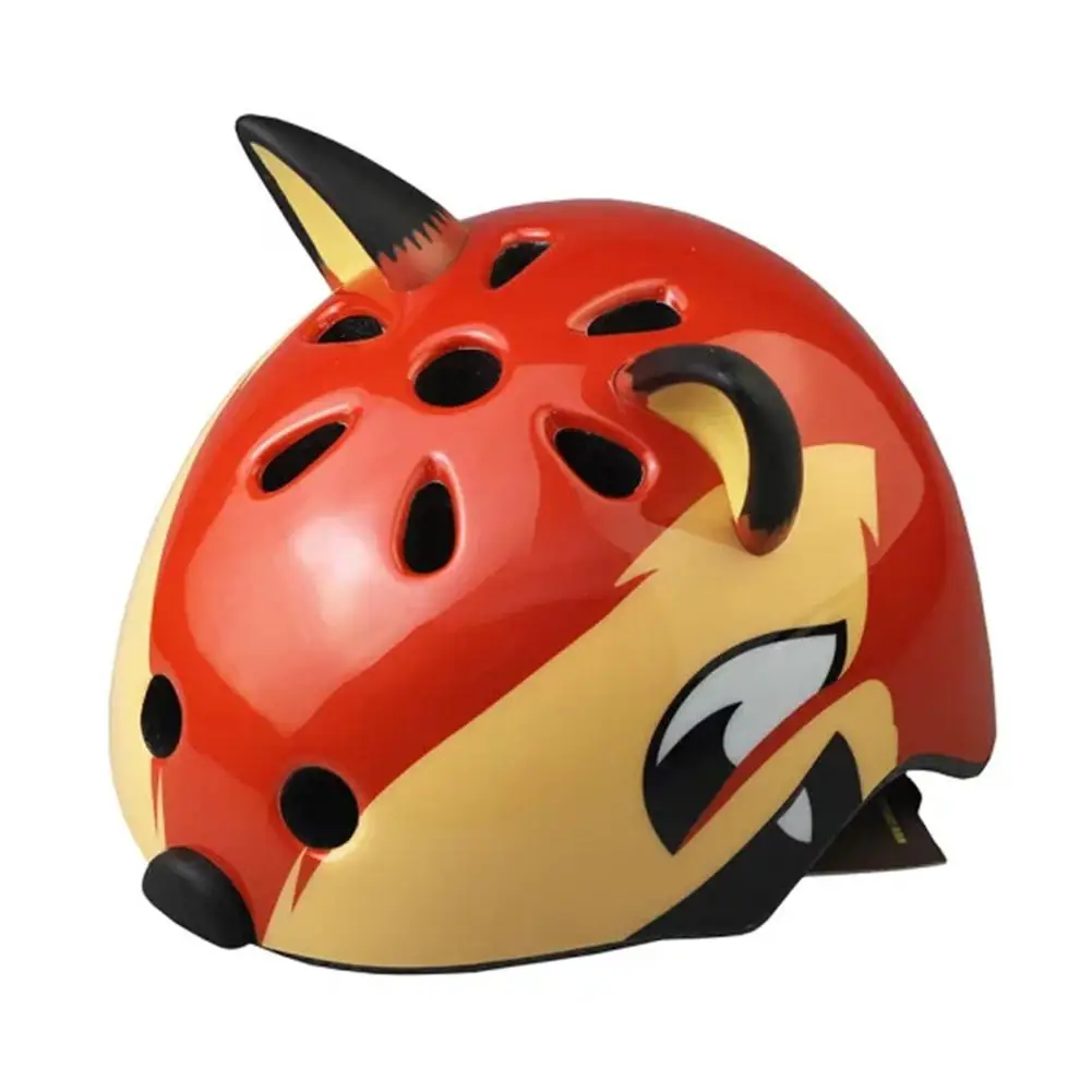 Детские велосипедные шлемы с высокой плотностью из поликарбоната для катания на коньках для мальчиков и девочек, детские велосипедные шлемы для катания на велосипеде - Цвет: Red