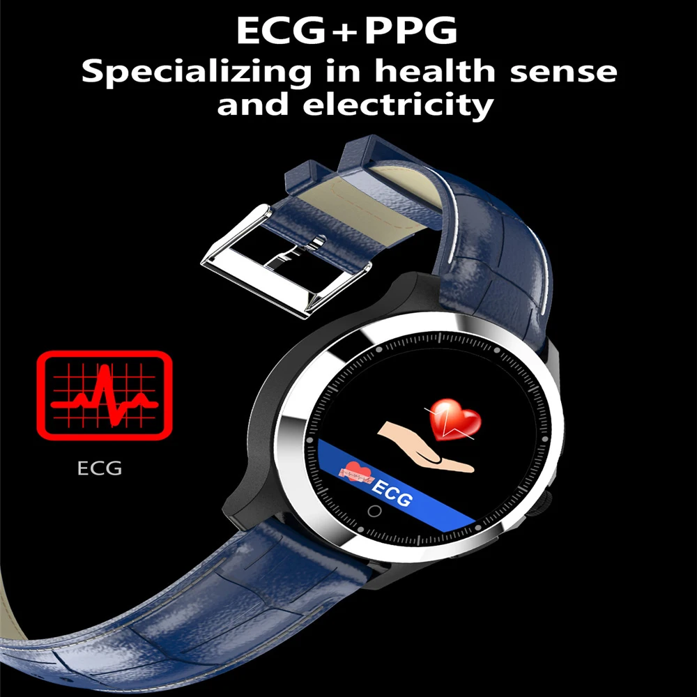 Greentiger W8 Смарт-часы ECG+ PPG монитор сердечного ритма фитнес-трекер Водонепроницаемый Bluetooth спортивные умные часы для мужчин и женщин VS L5 L7